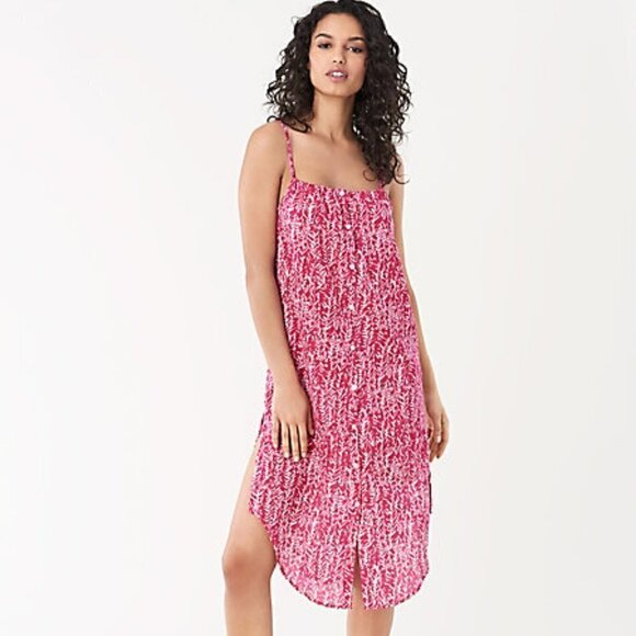 New DVF x Onia Flora Beach Cover-Up Dress NWT Large - Picture 1 of 12